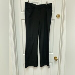 MICHAEL Michael Kors Black Slacks w Flare Legs - Size 6